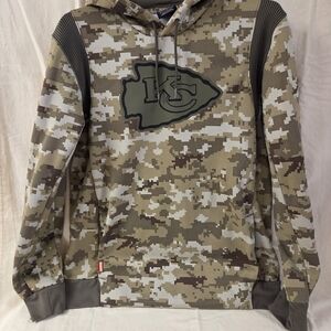 Nike Camouflage Hoodie with Team Logo